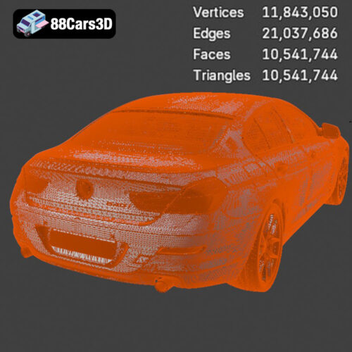 BMW 6 Series Gran Coupe (F06) 2015 3D Model