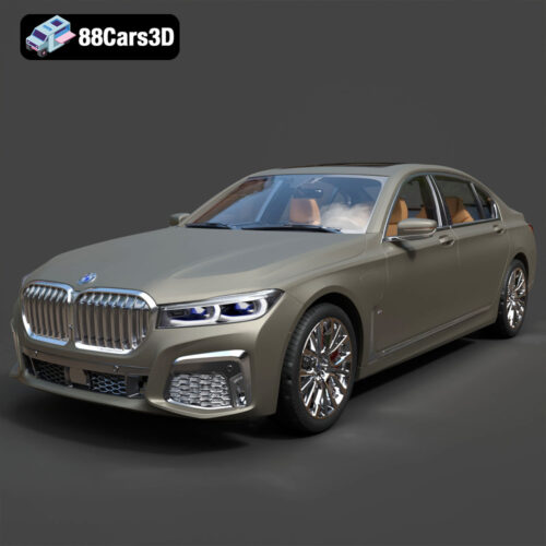 BMW 7 Series Le 2020 3D Model