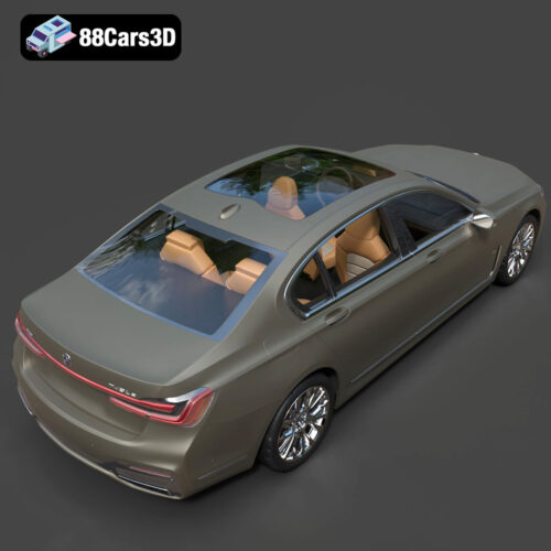 BMW 7 Series Le 2020 3D Model