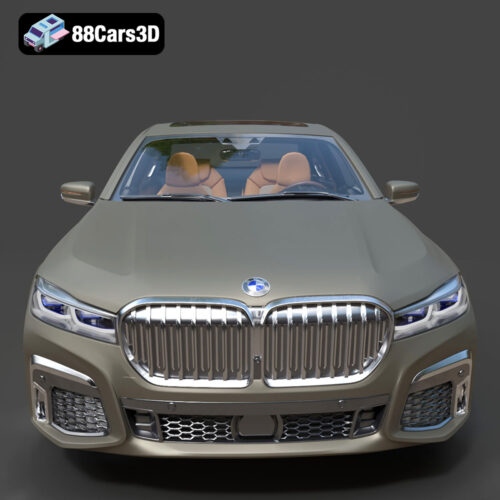 BMW 7 Series Le 2020 3D Model