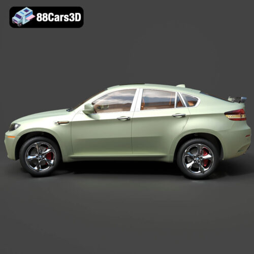 BMW X6 -002 BMW X6 3D Model