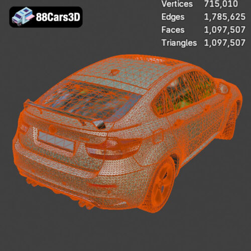 BMW X6 -008 BMW X6 3D Model
