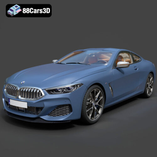 BMW 8-Series Mk2 G15 Coupe M850i 2019 3D Model