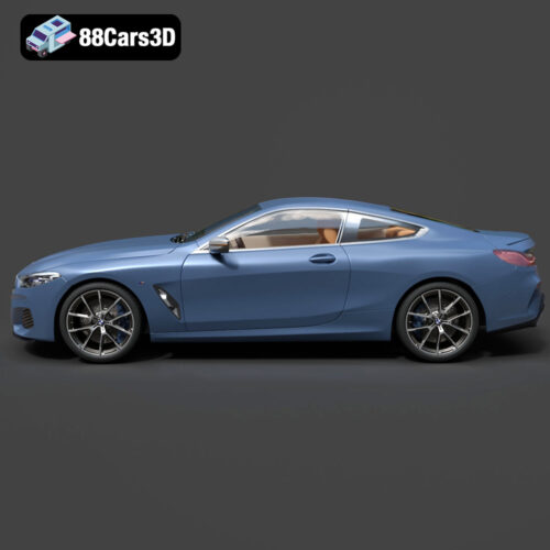 BMW 8-Series Mk2 G15 Coupe M850i 2019 3D Model