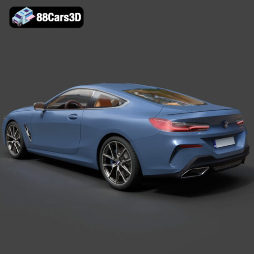 BMW 8-Series Mk2 G15 Coupe M850i 2019 3D Model
