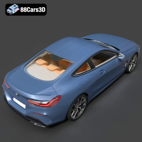 BMW 8-Series Mk2 G15 Coupe M850i 2019 3D Model