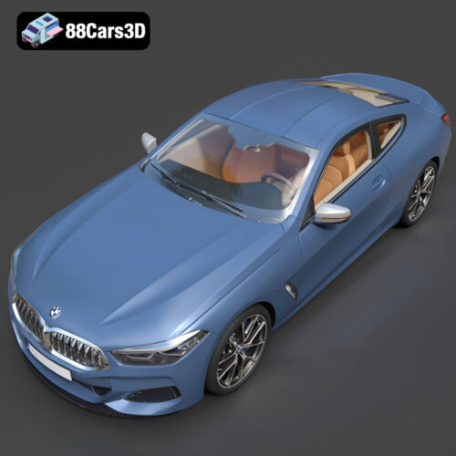 BMW 8-Series Mk2 G15 Coupe M850i 2019 3D Model