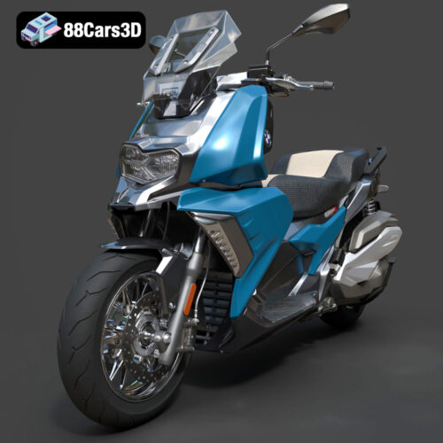 BMW_C_400_X_2018-001 BMW C 400 X 2018 3D Model