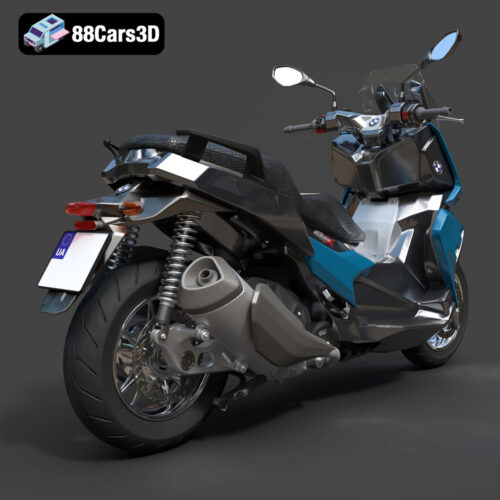 BMW_C_400_X_2018-004 BMW C 400 X 2018 3D Model