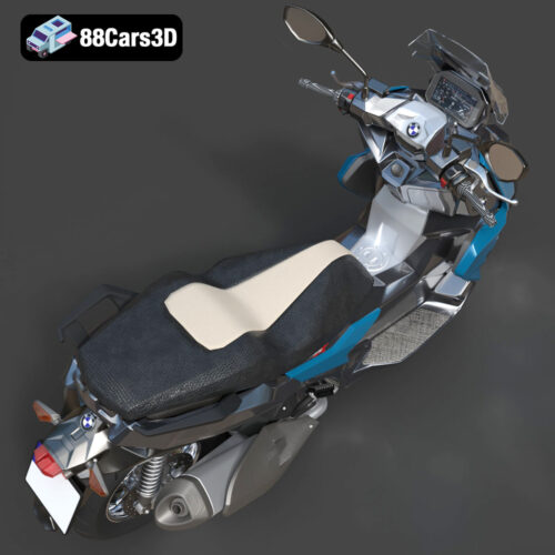 BMW_C_400_X_2018-006 BMW C 400 X 2018 3D Model