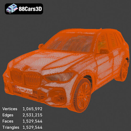 BMW X5 (G05) M Sport 2019 3D Model