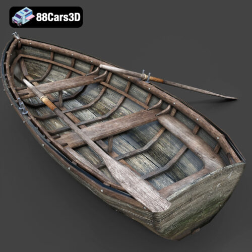 Boat 3D Model