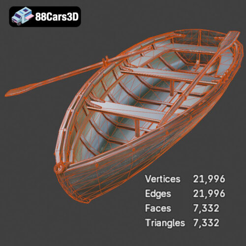 Boat 3D Model