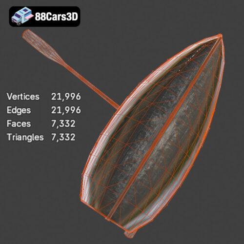 Boat 3D Model