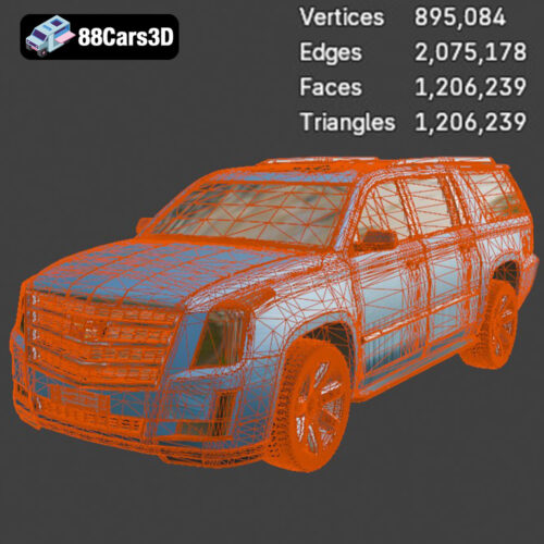 Cadillac Escalade ESV 3D Model