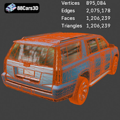 Cadillac Escalade ESV 3D Model