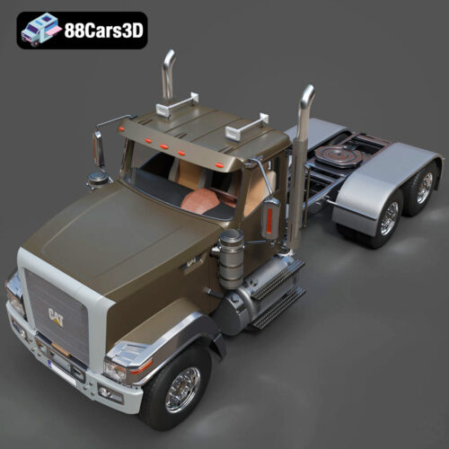 Caterpillar_CT_680_Tractor_Truck_2015-006 Caterpillar CT680 Tractor Truck 2015 3D Model