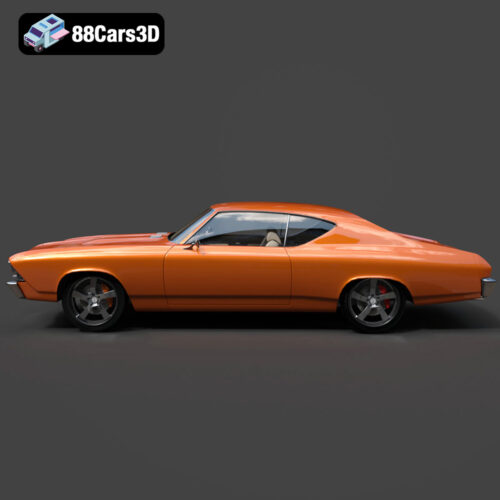 Chevrolet Chevelle SS 1969 3D Model