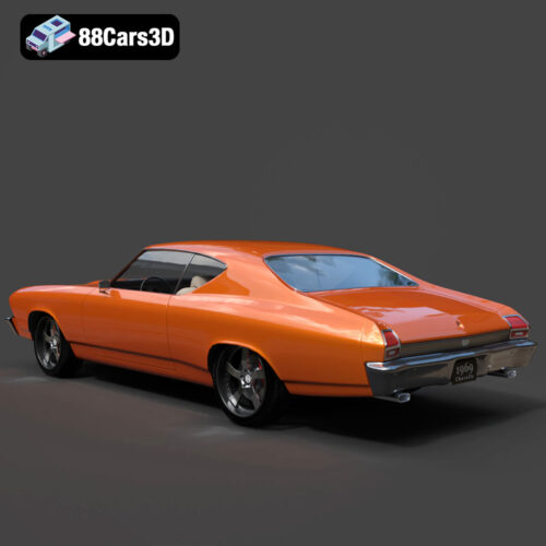 Chevrolet Chevelle SS 1969 3D Model