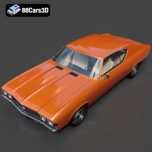 Chevrolet Chevelle SS 1969 3D Model