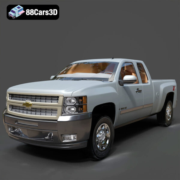 Chevrolet Silverado 2500HD 2010 3D Model