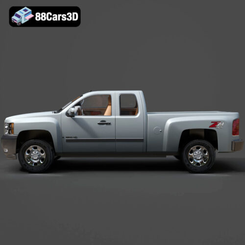Chevrolet Silverado 2500HD 2010 3D Model