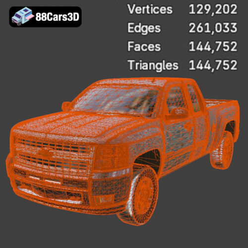 Chevrolet Silverado 2500HD 2010 3D Model