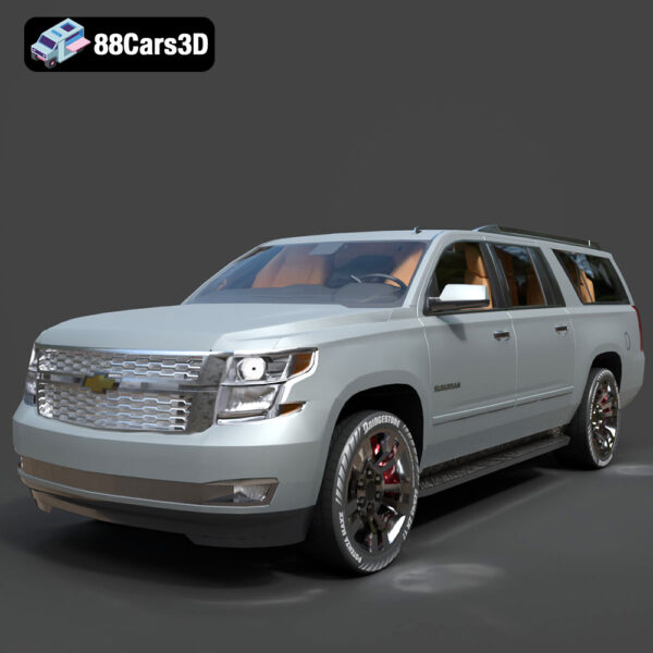 Chevrolet Suburban-001 Chevrolet Suburban 3D Model