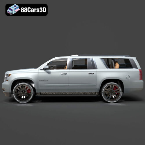 Chevrolet Suburban-002 Chevrolet Suburban 3D Model