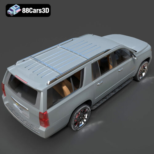 Chevrolet Suburban-004 Chevrolet Suburban 3D Model