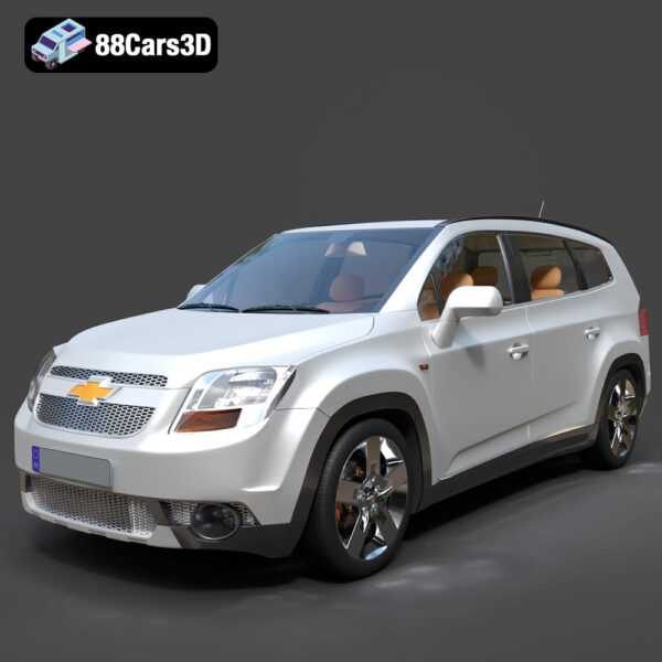 Chevrolet_Orlando_2011-001 Chevrolet Orlando 2011 3D Model