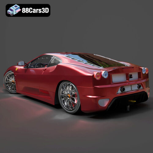 Ferrari 450 Italia 2013 3D Model