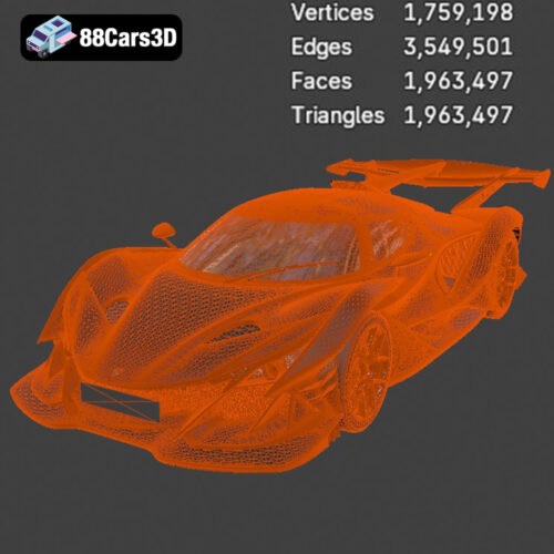 Gumpert Apollo Intensa Emozione 2019 3D Model