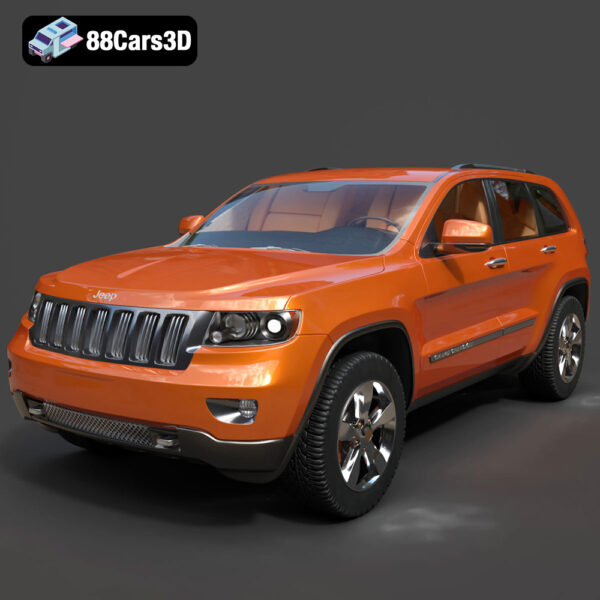 Jeep Grand Cherokee 2010 3D Model