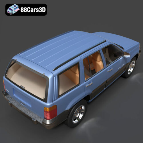 Jeep Grand Cherokee Laredo (ZJ)-004 Jeep Grand Cherokee Laredo (ZJ) 3D Model