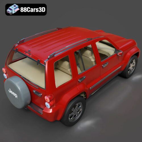 Jeep Liberty-004 Jeep Liberty 3D Model
