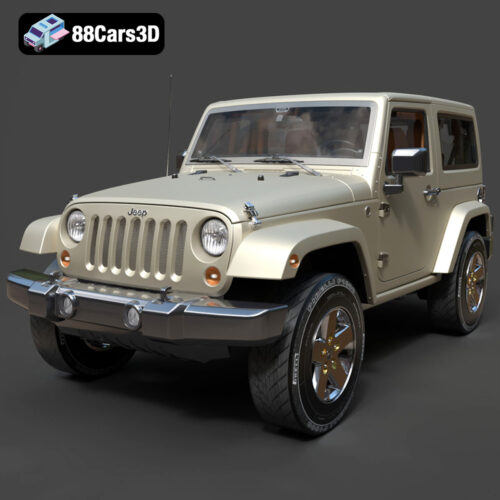 Jeep Wrangler Rubicon 3D Model