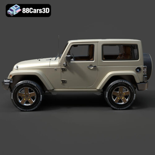 Jeep Wrangler Rubicon 3D Model