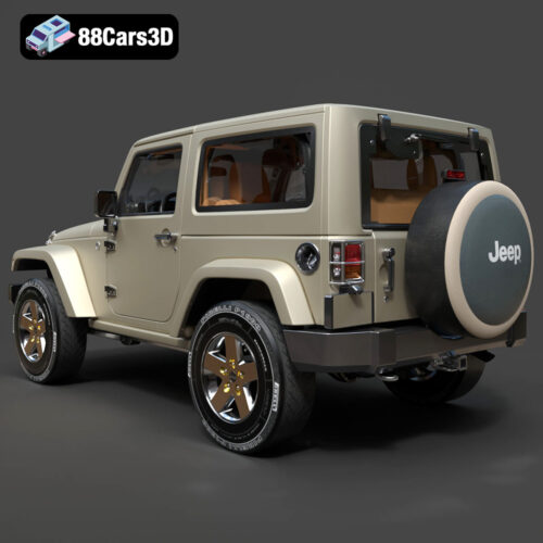 Jeep Wrangler Rubicon 3D Model