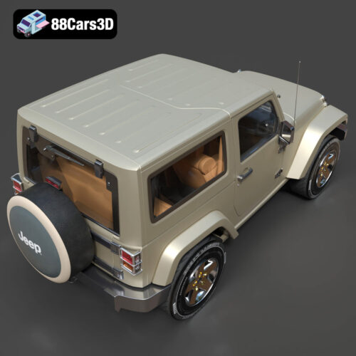 Jeep Wrangler Rubicon 3D Model