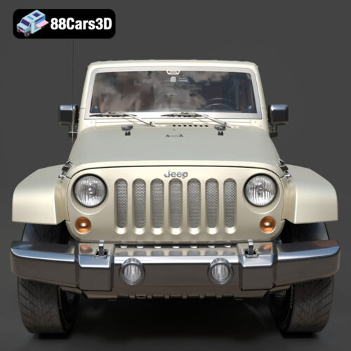 Jeep Wrangler Rubicon 3D Model