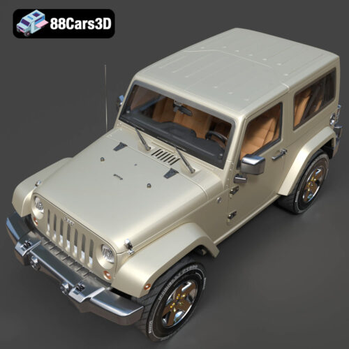Jeep Wrangler Rubicon 3D Model