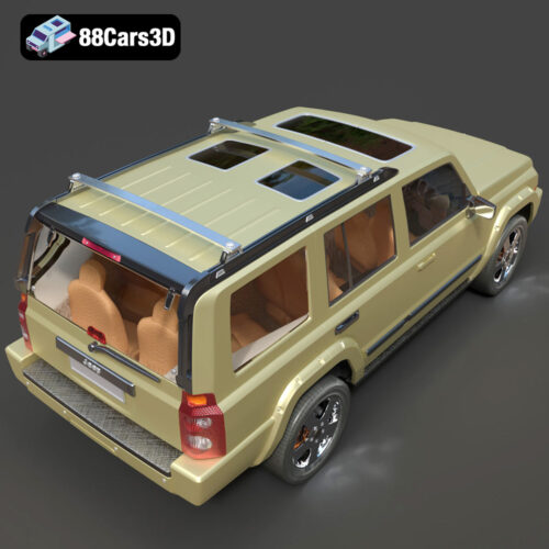 Jeep_Commander-004 Jeep Commander 3D Model