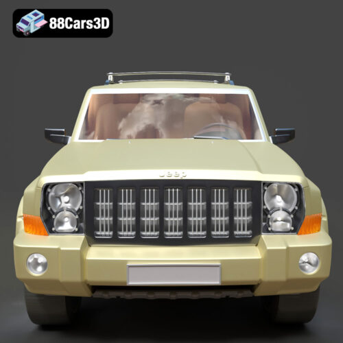 Jeep_Commander-005 Jeep Commander 3D Model
