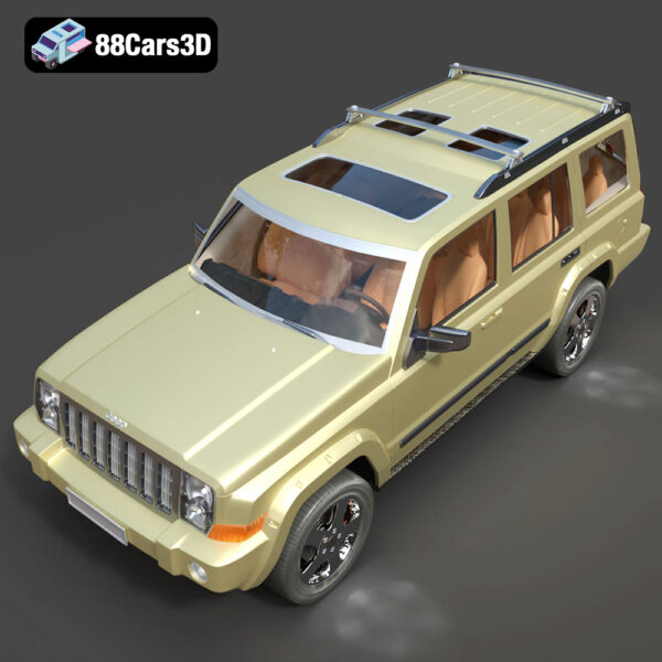 Jeep Commander 3D Model