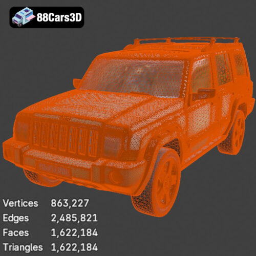 Jeep_Commander-007 Jeep Commander 3D Model