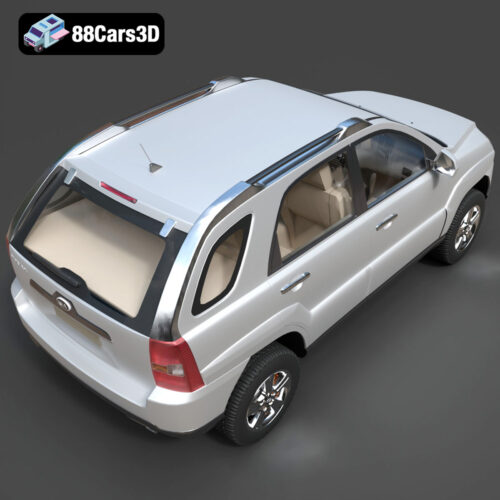 Kia Sportage 2009 3D Model