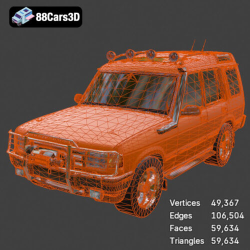 Land Rover Discovery 1994 3D Model