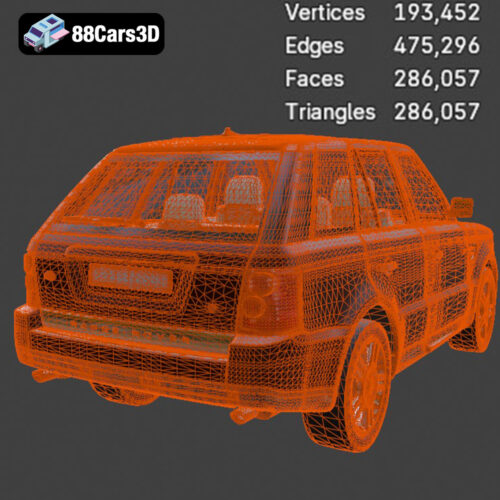 Land Rover Range Rover Sport 3D Model