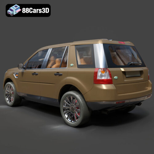 Land Rover Freelander 2007 3D Model
